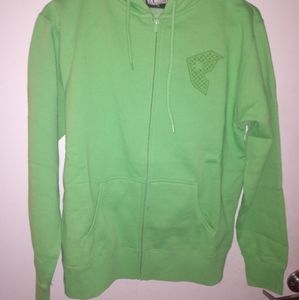 Women's L mens M hoodie